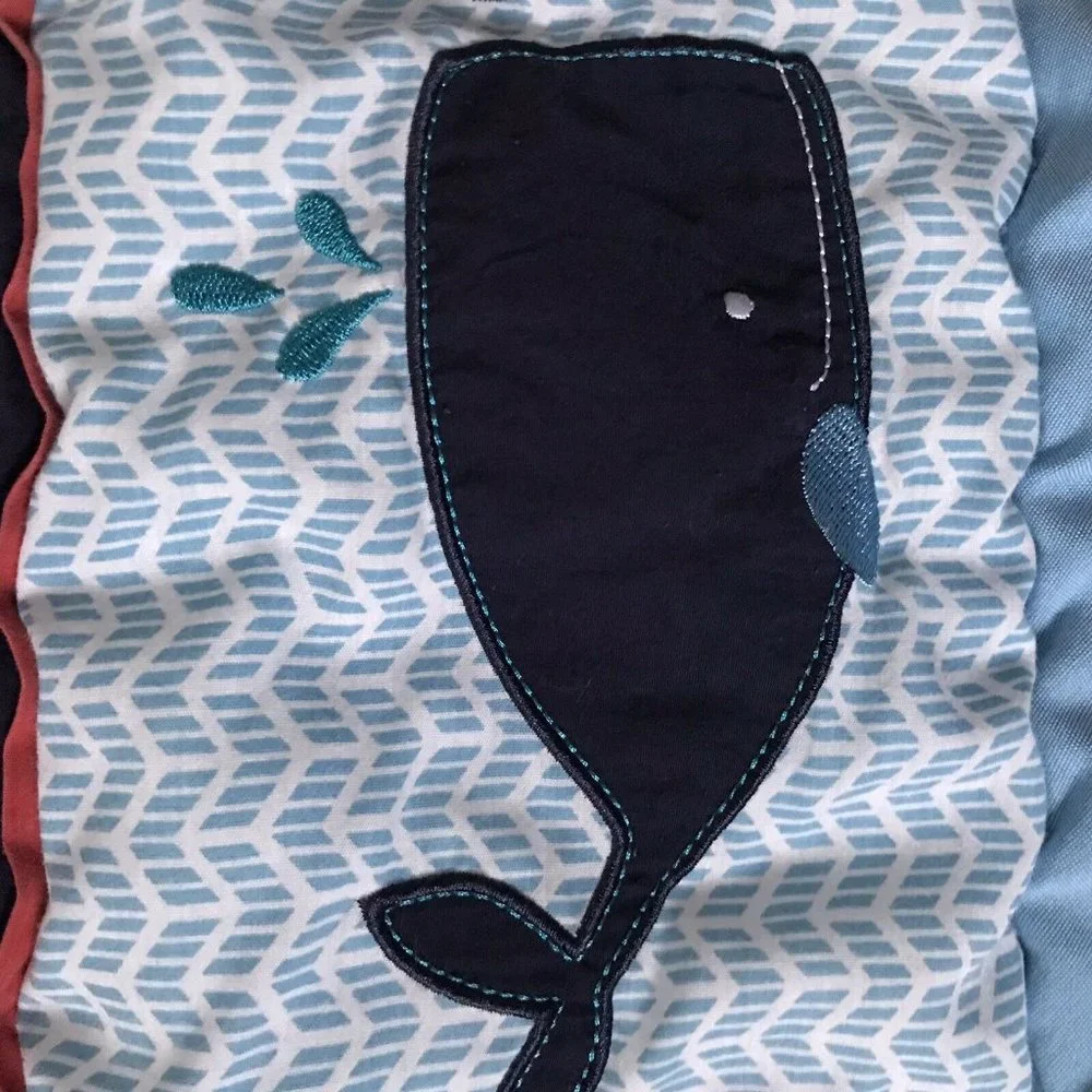 NAUTICA KIDS Whale of a Tale Nursery Crib‎ Bedding